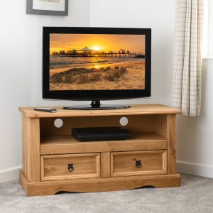Image: 7210 - Corona 2 drawer Flat Screen TV Unit